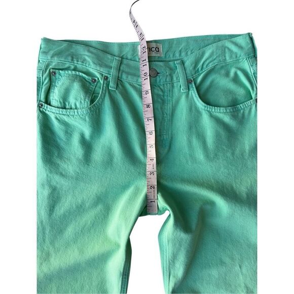 Ética Amis Relaxed Boot Cut Jeans in Dusty Aqua Size 28 - Picture 11 of 13